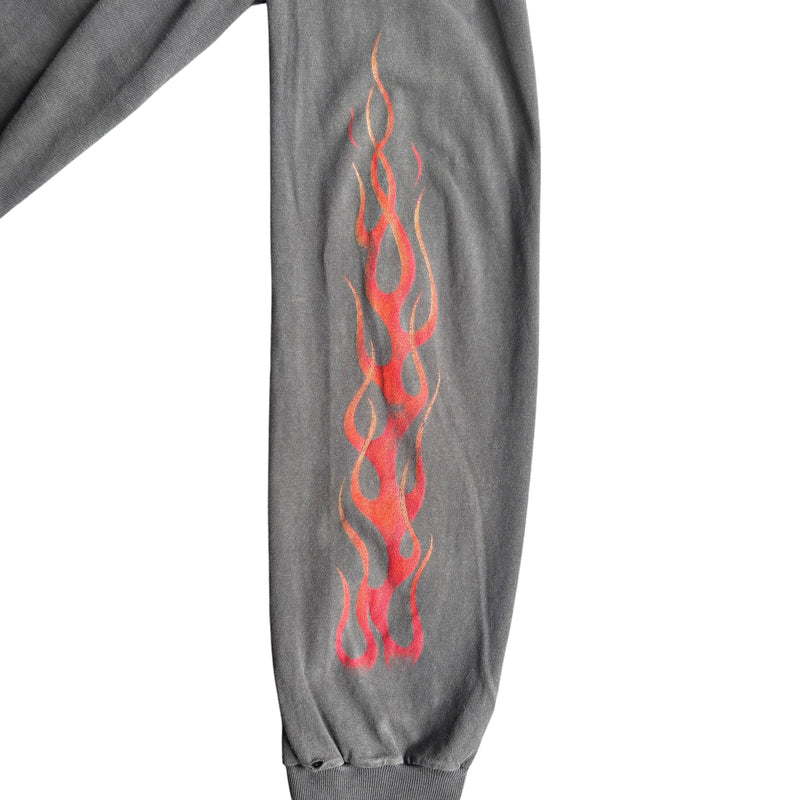 【古着Tシャツ】 Harley-Davidson "Flame Pattern"  long  sleeve T-shirt