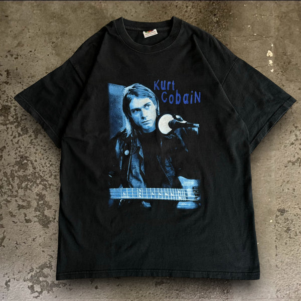 【古着Tシャツ】音楽 Kurt Cobain "MEMORIAL NOTE"