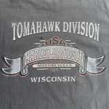 【古着Tシャツ】 Harley-Davidson "Flame Pattern"  long  sleeve T-shirt