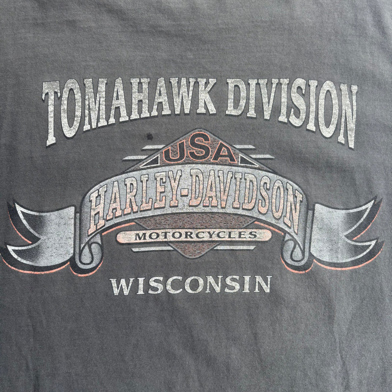 【古着Tシャツ】 Harley-Davidson "Flame Pattern"  long  sleeve T-shirt