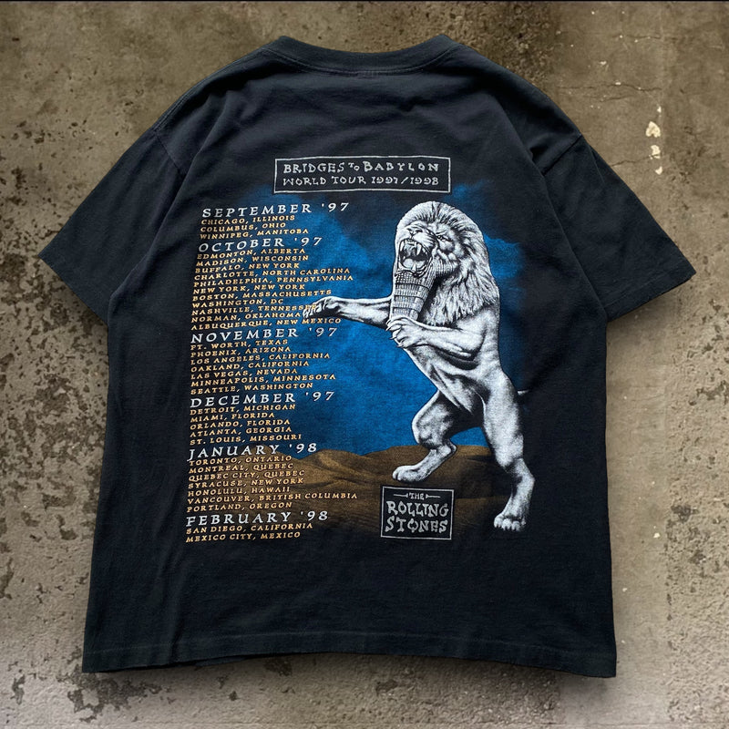 【古着Tシャツ】音楽 90s  THE ROLLING STONES "BRIDGES TO BABYLON"