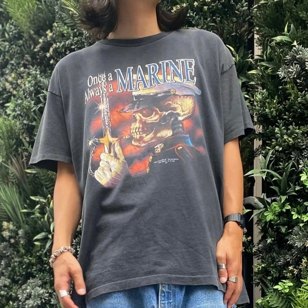 古着Tシャツ】企業 3D EMBLEM 