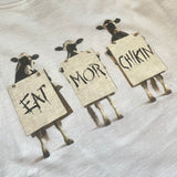 【古着Tシャツ】グッドレギュラー 90's Chick-fil-A "EAT MOR CHIKIN"