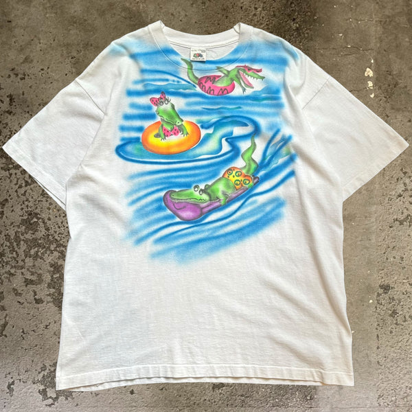 【古着Tシャツ】グッドレギュラー 90s スプレープリント