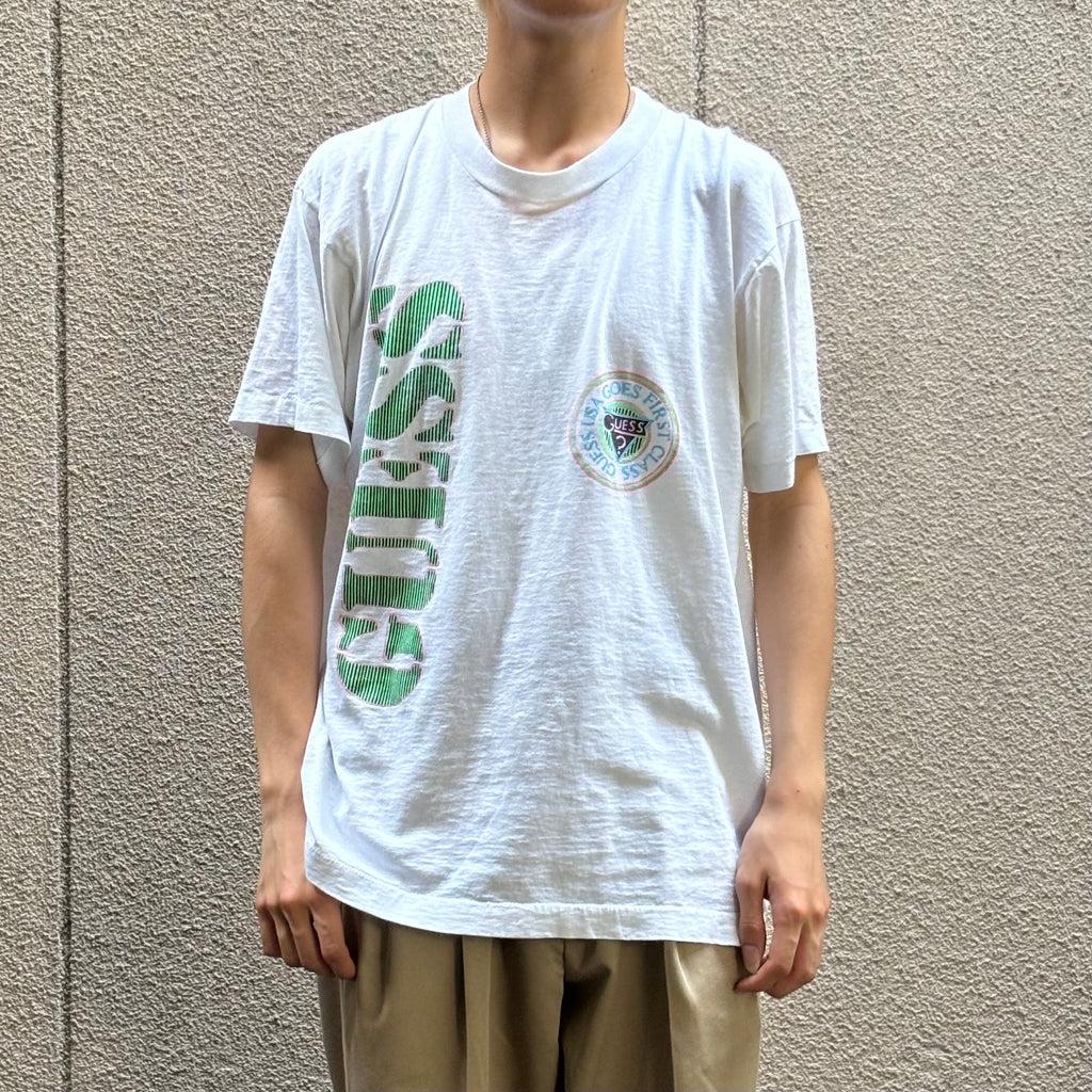 90s Tシャツ ヴィンテージ パズル　企業 古着Tシャツ】企業 90s GUESS｜ヴィンテージ（古着）専門通販ショップ