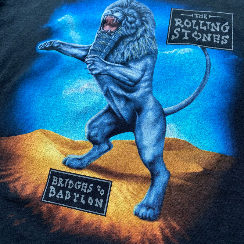 【古着Tシャツ】音楽 90s anvil  THE ROLLING STONES "BRIDGES TO BABYLON"