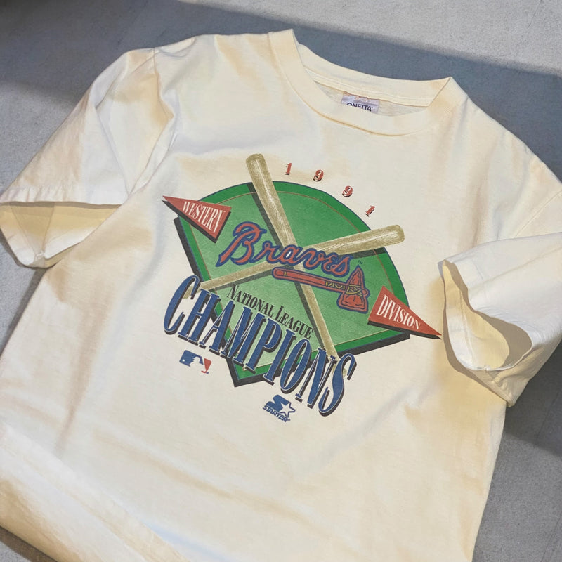 【古着Tシャツ】グッドレギュラー 1991 ONEITA "Atlanta Braves"