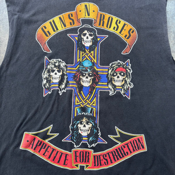 【古着Tシャツ】 音楽 Guns N 'Roses "ノースリーブ"