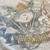 【古着Tシャツ】グッドレギュラー 90s THE STRONG SURVIVE