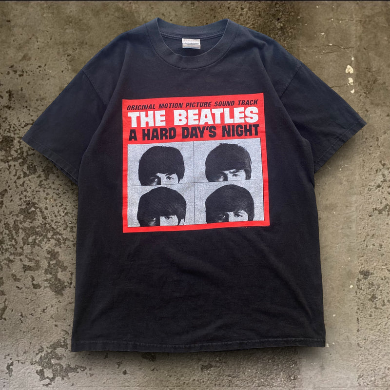 【古着Tシャツ】音楽 THE Beatles "A HARD DAY'S ROOK"