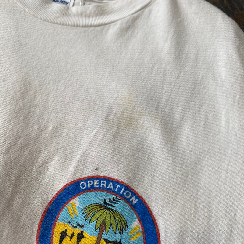 【古着Tシャツ】グッドレギュラー 90s U.S.ARMY "OPERATION DESERT STORM"