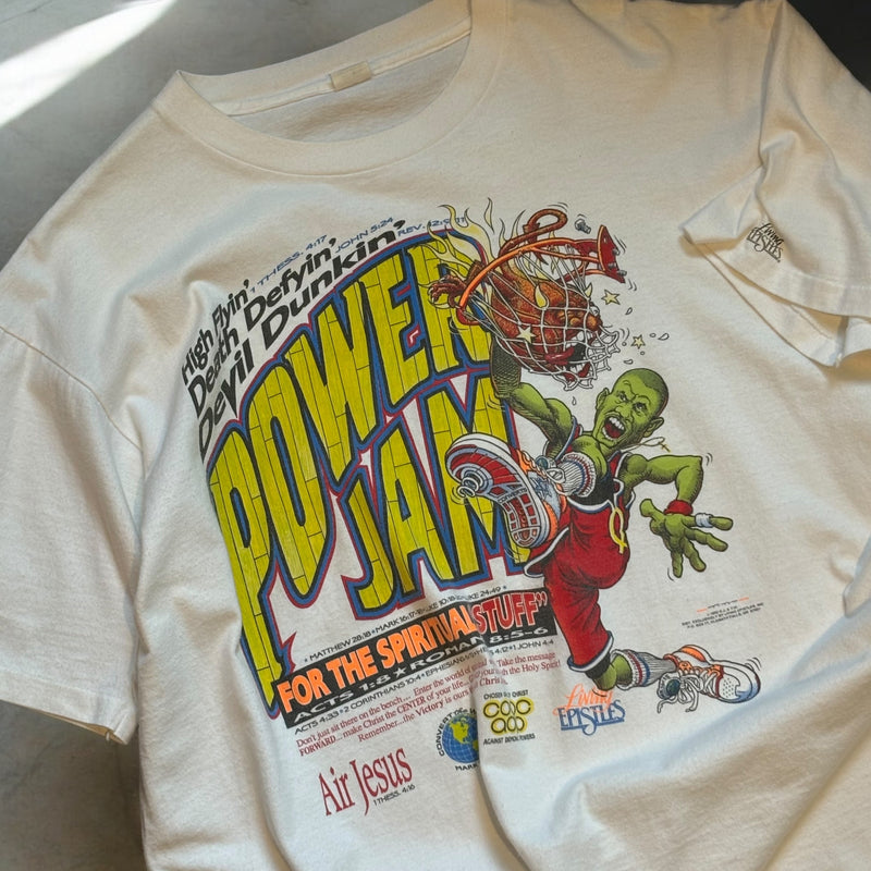 古着Tシャツ】企業 90s Lwing EPISTLE ”POWER JAM”｜ヴィンテージ（古着）専門通販ショップ古着屋Yutori