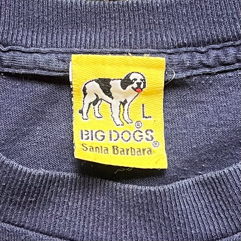 古着90s【BIG DOGS】デザインtシャツ