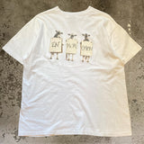 【古着Tシャツ】グッドレギュラー 90's Chick-fil-A "EAT MOR CHIKIN"