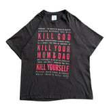 【古着Tシャツ】音楽 Marilyn Manson "KILL GOD KILL YUR MOM & DAD KILL YOURSELF"