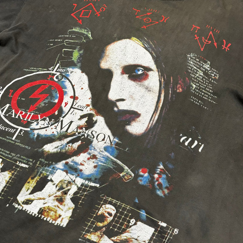 【古着Tシャツ】音楽 Marilyn Manson " bootleg"