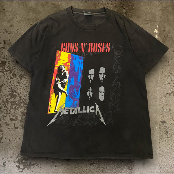 【古着Tシャツ】音楽 METALLICA×GUNS N'ROSES 1992 TOUR