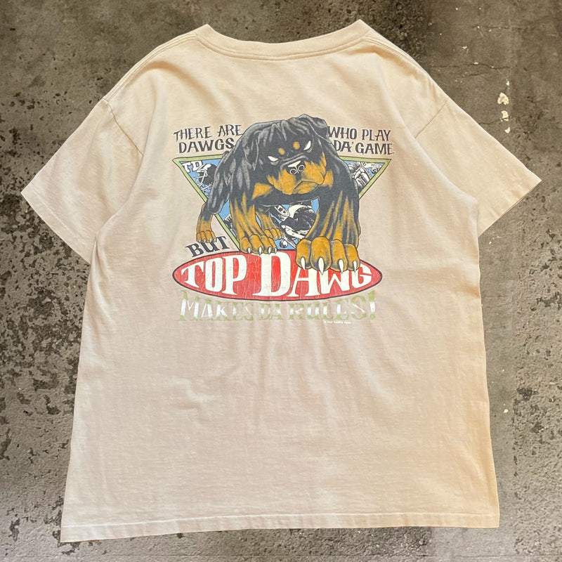 【古着Tシャツ】グッドレギュラー 90s TOP DAWG　1995 MAKE DA RULES!