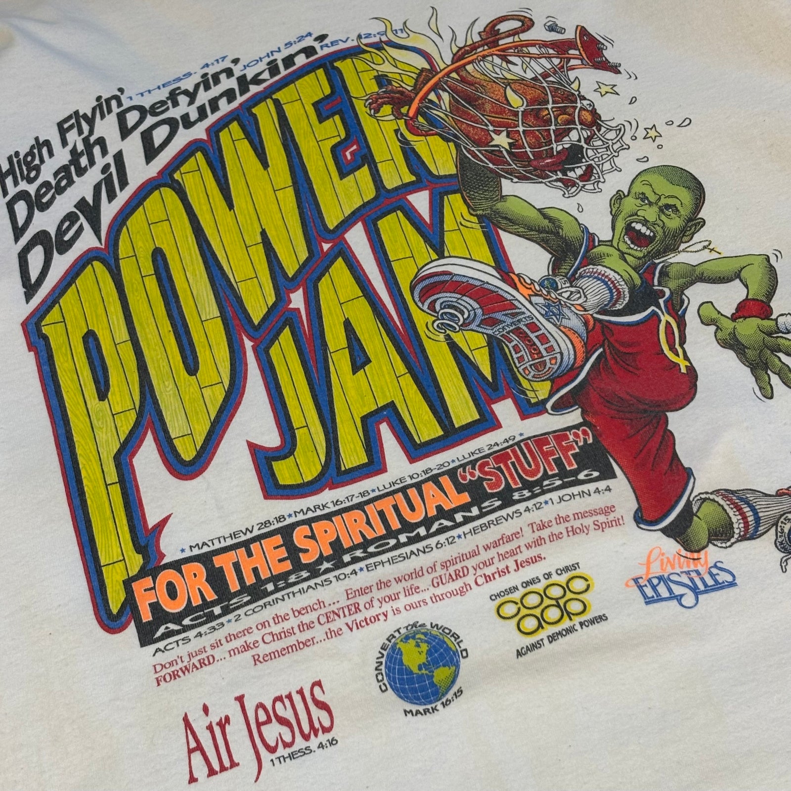古着Tシャツ】企業 90s Lwing EPISTLE ”POWER JAM”｜ヴィンテージ