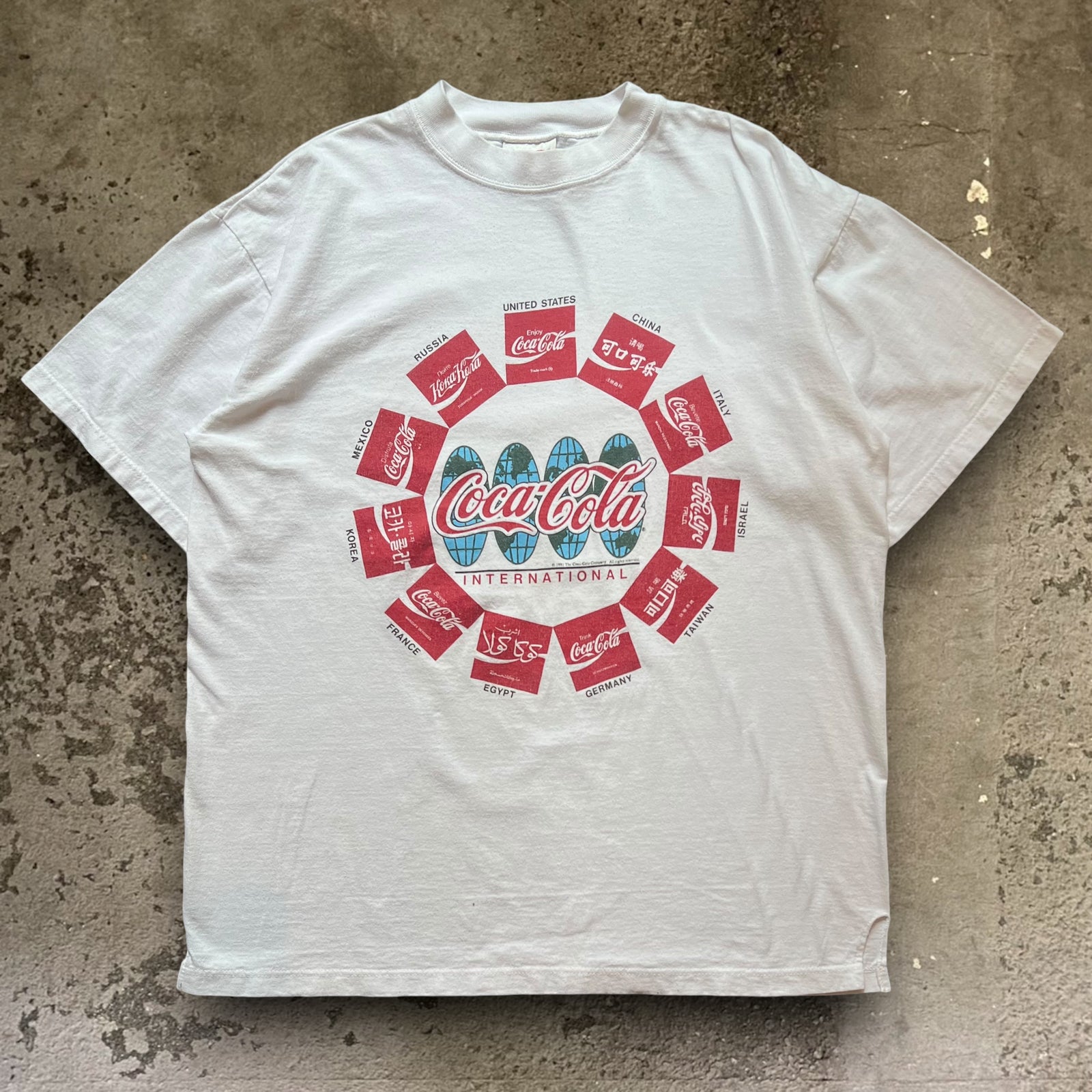 古着Tシャツ】企業 90s COCA COLA INTERNATIONAL｜ヴィンテージ（古着