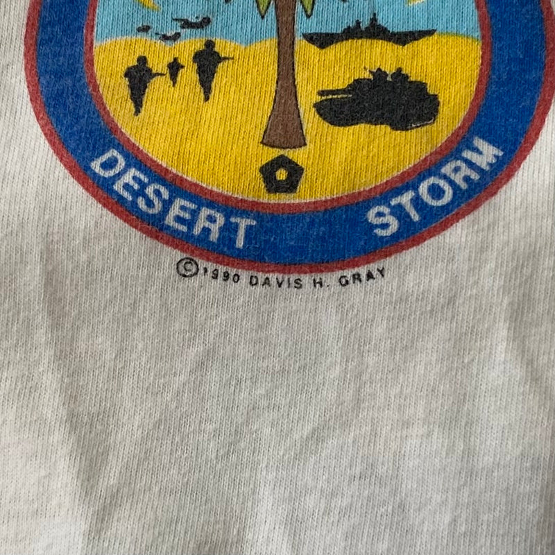 【古着Tシャツ】グッドレギュラー 90s U.S.ARMY "OPERATION DESERT STORM"