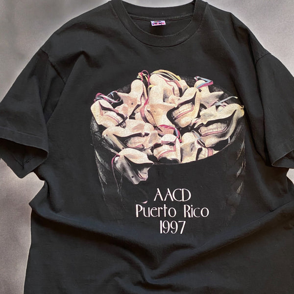 【古着Tシャツ】グッドレギュラー 90s FRUIT OF THE LOOM AACD Puerto Rico 1997