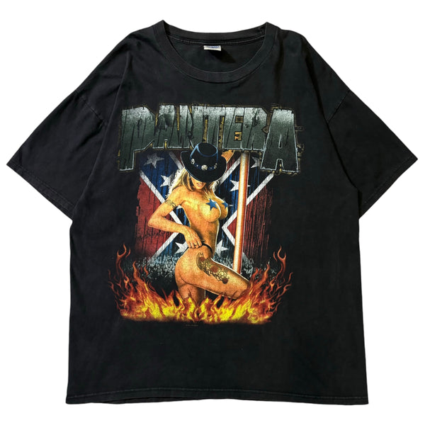 【古着Tシャツ】音楽 PANTERA "REINVENTING THE STELL" FLAMING NAKED GIRL