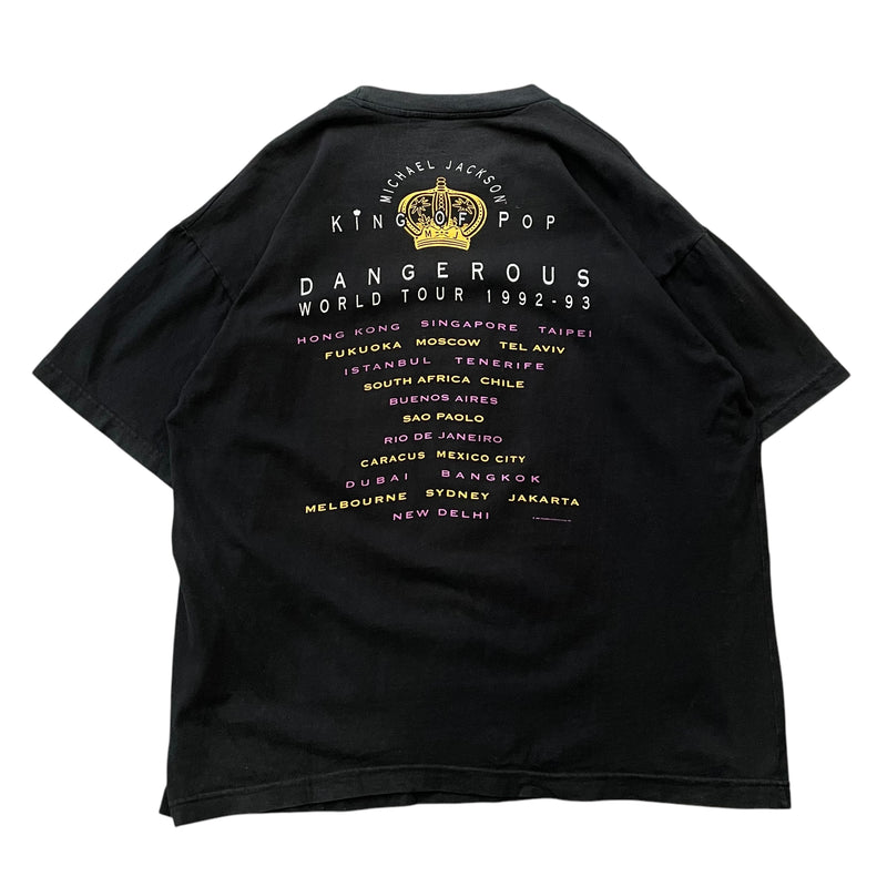 【古着Tシャツ】音楽 Michael Jackson " Dangerous Tour 1992"