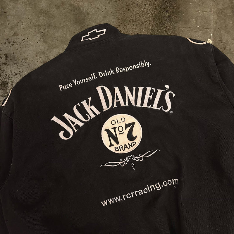 古着【JH DESIGM】JACK DANIEL'S デザインレーシングジャケット