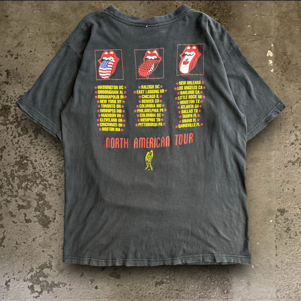 【古着Tシャツ】音楽 The Rolling Stones 94/95 Voodoo Lounge North American Tour