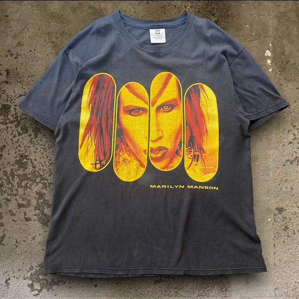 【古着Tシャツ】音楽 Marilyn Manson "Rock is Dead"