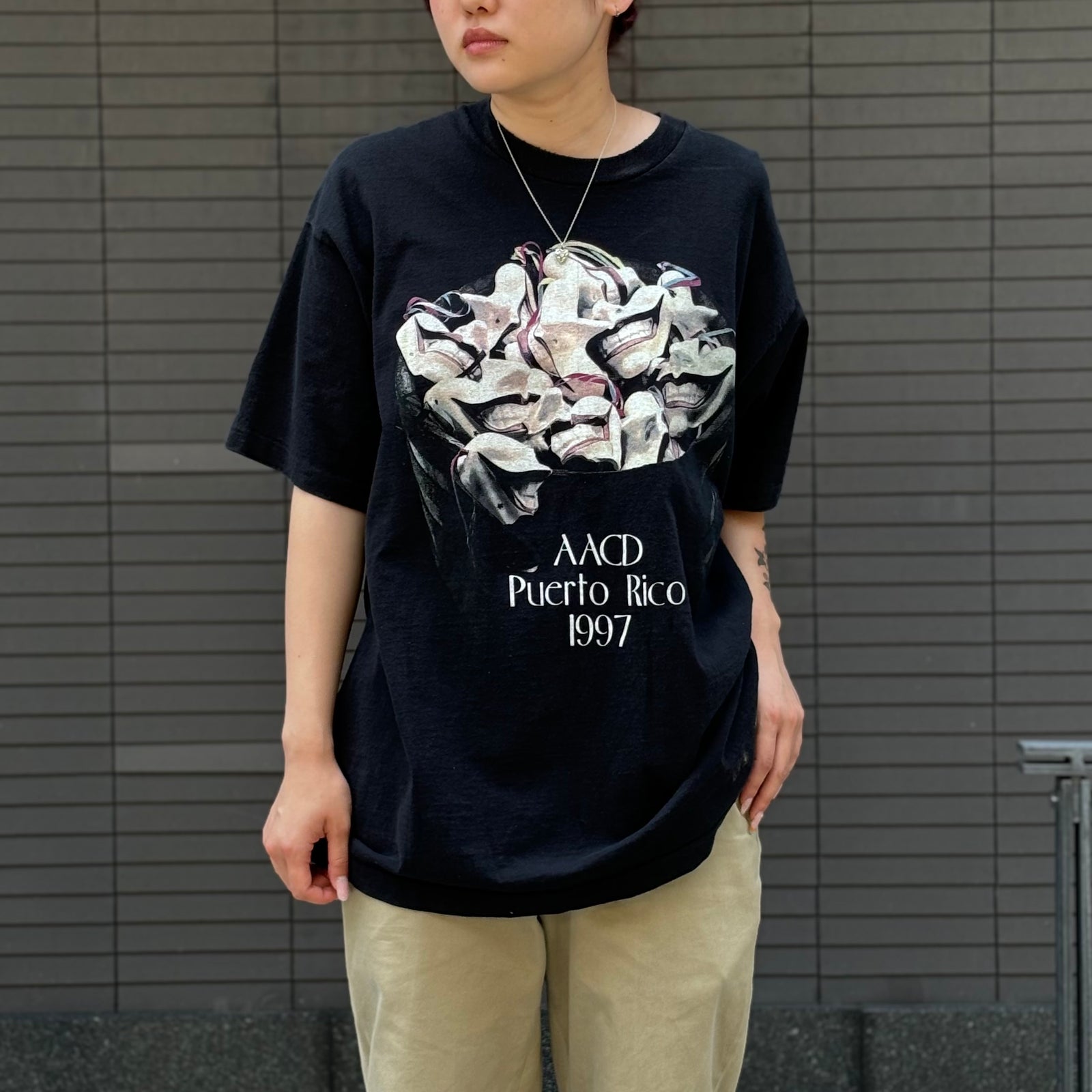 古着Tシャツ】グッドレギュラー 90s FRUIT OF THE LOOM AACD Puerto