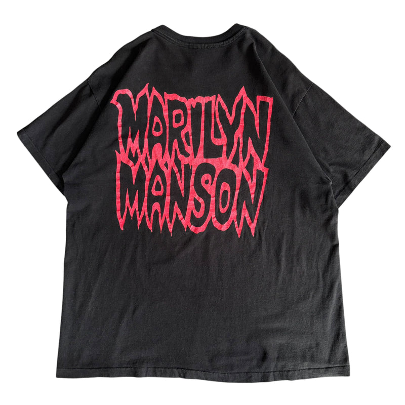 【古着Tシャツ】音楽 Marilyn Manson "KILL GOD KILL YUR MOM & DAD KILL YOURSELF"