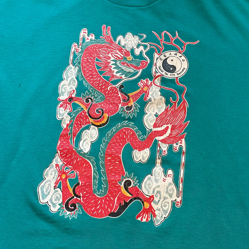 【古着Tシャツ】グッドレギュラー 90s Taoist Tai Chi Society