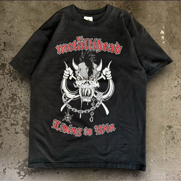 【古着Tシャツ】音楽 METALLICA "Metallihead Living to Win"