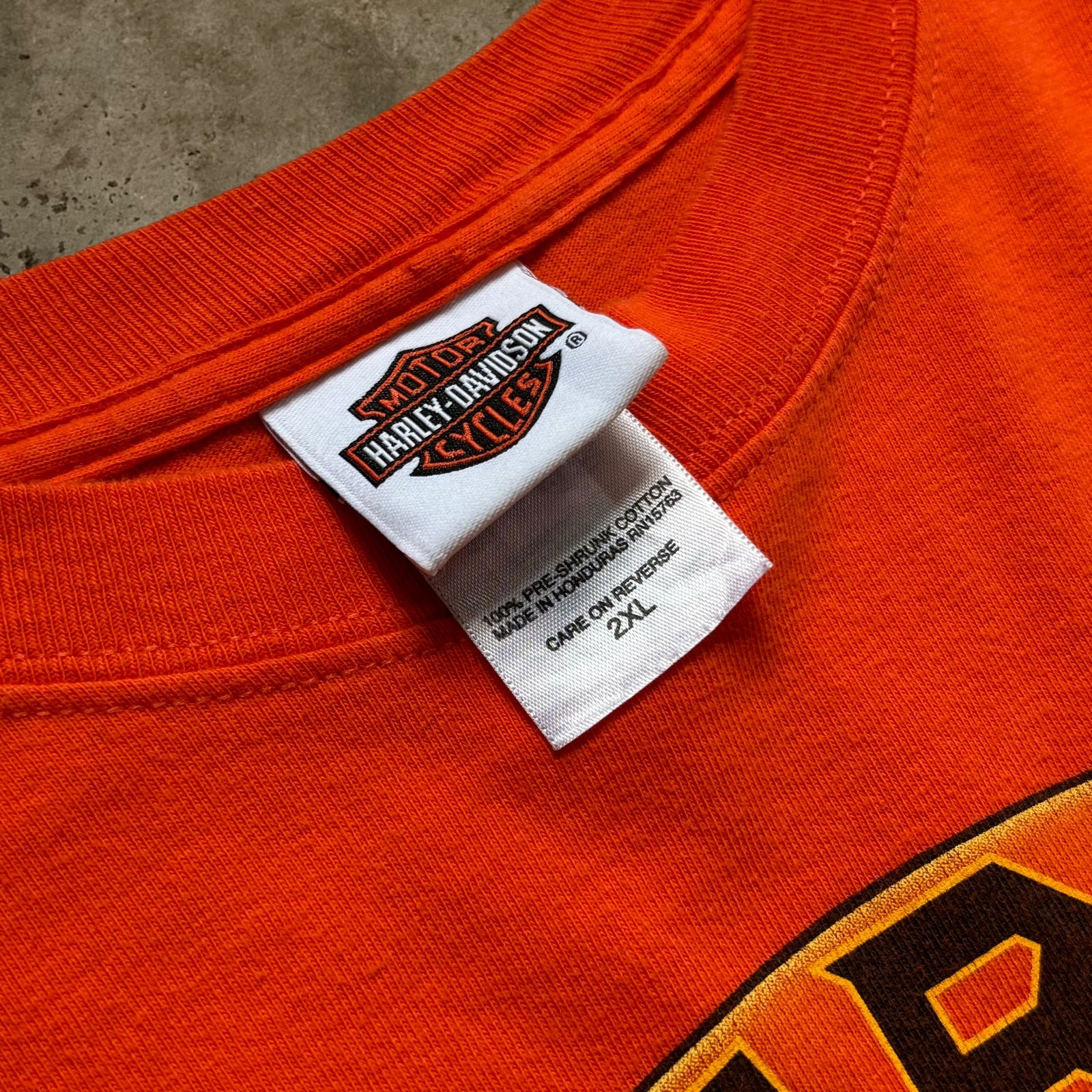 古着Tシャツ】企業 00s Harley-Davidson デザインL/s Tシャツ