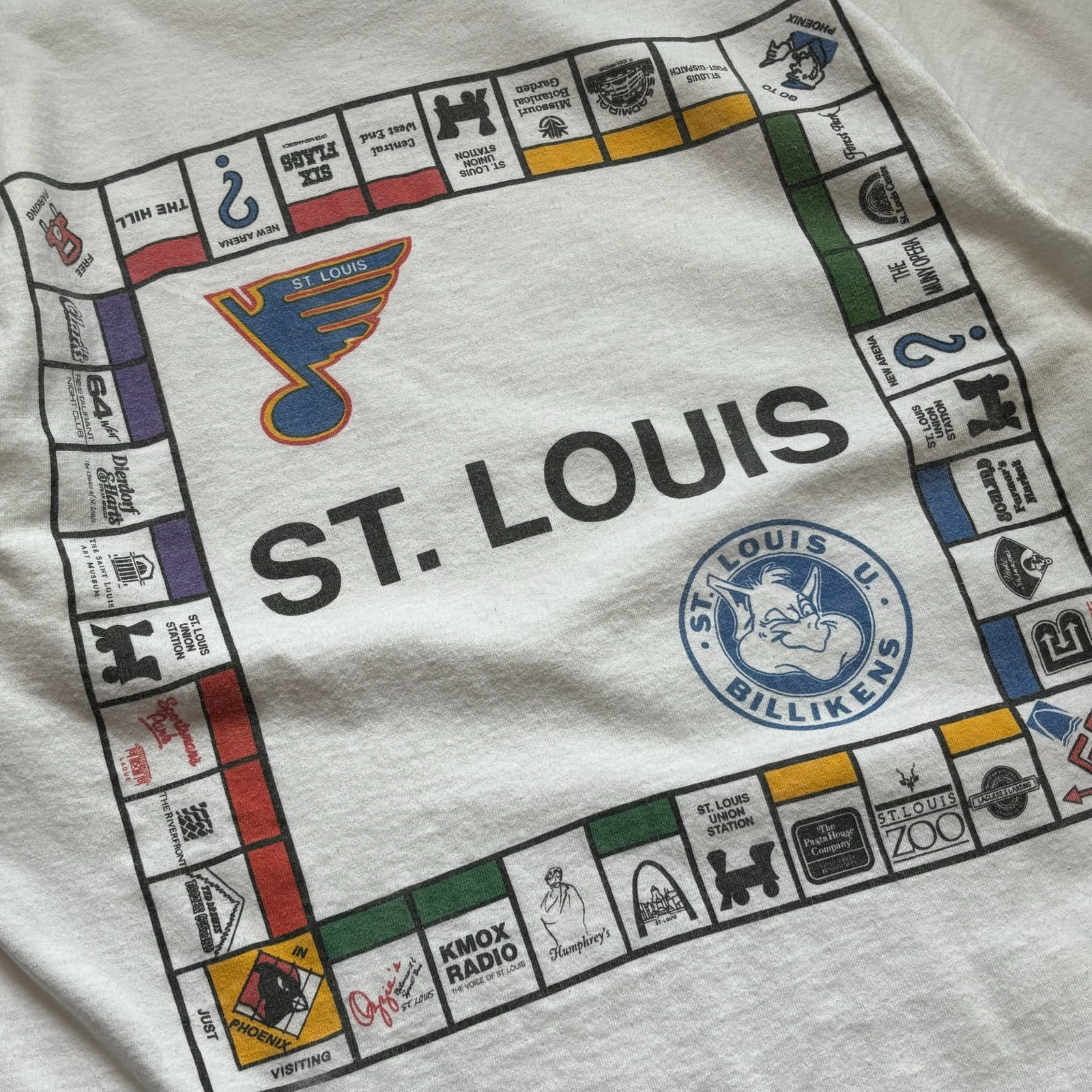 古着Tシャツ】グッドレギュラー 90s ST.LOUIS MONOPOLY｜ヴィンテージ 