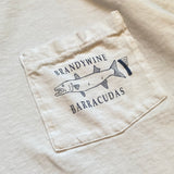 【古着Tシャツ】グッドレギュラー 90s BRANDYWINE BARRACUDAS