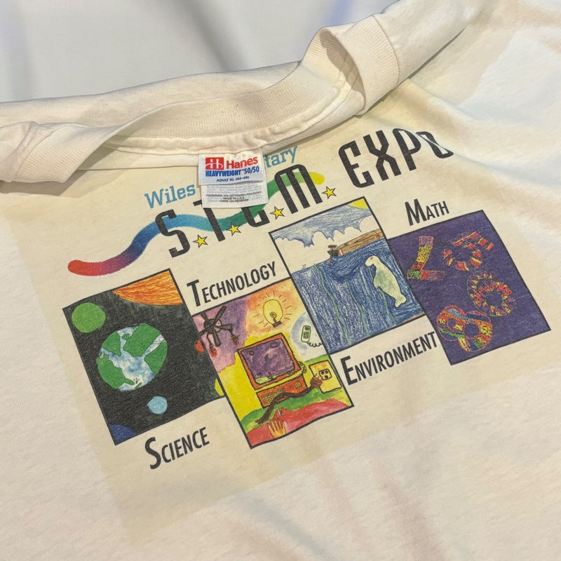 【古着Tシャツ】企業 90s Hanes　STEAM EXPO