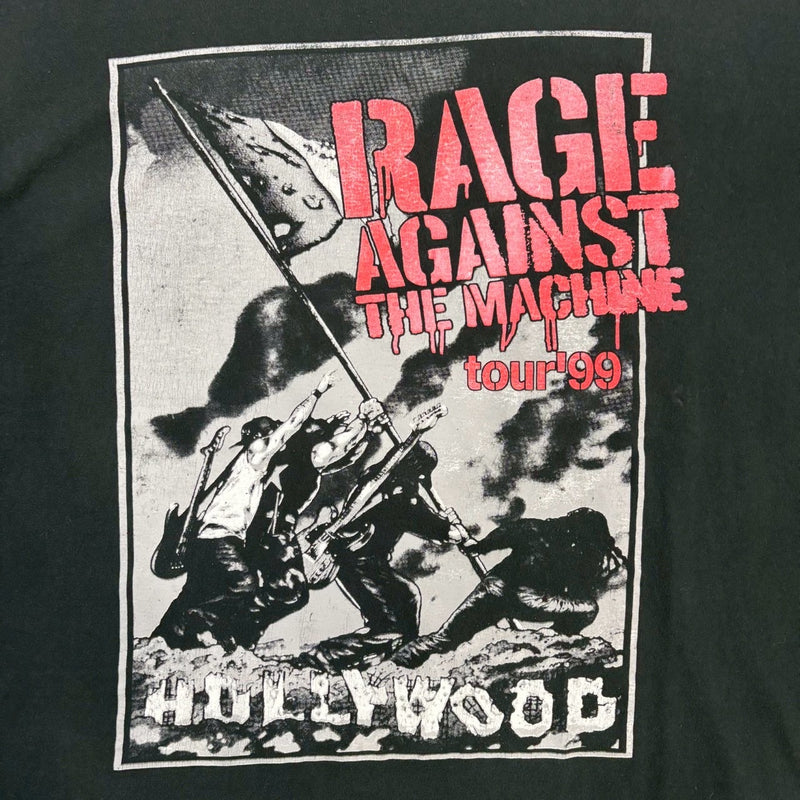 【古着Tシャツ】音楽 Rage Against the Machine "99tour" bootleg