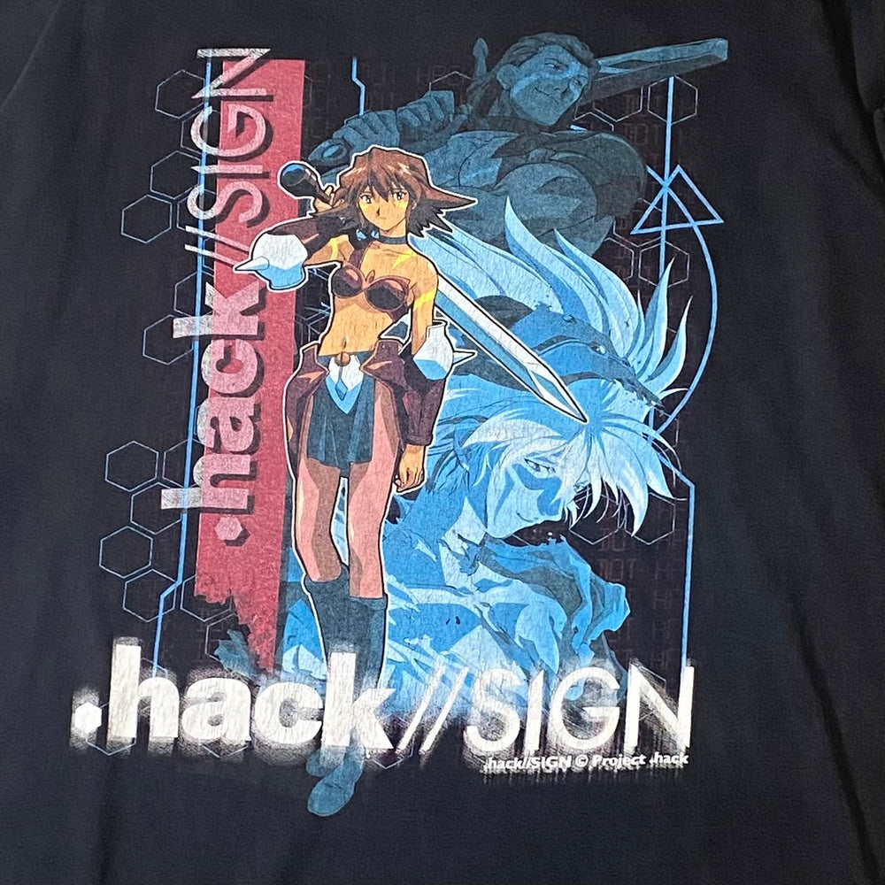 【古着Tシャツ】アニメ 00s .hack//SIGN｜ヴィンテージ（古着）専門通販ショップ古着屋Yutori