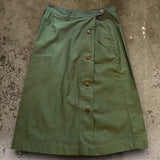 古着【swedish army M-59】military skirt