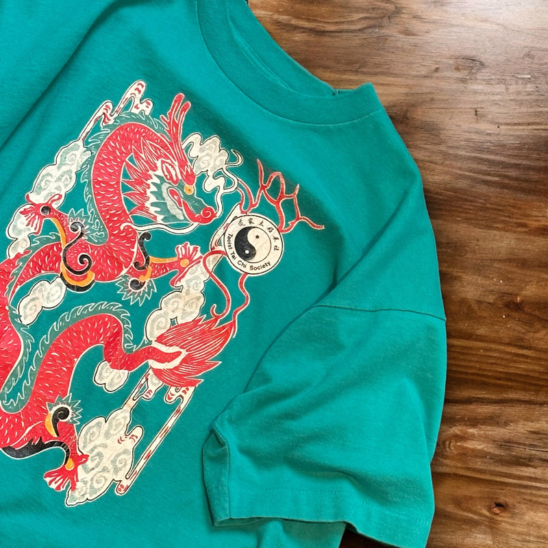 【古着Tシャツ】グッドレギュラー 90s Taoist Tai Chi Society