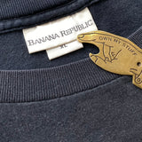 【古着Tシャツ】企業 90's BANANA REPUBLIC Logo-Tee