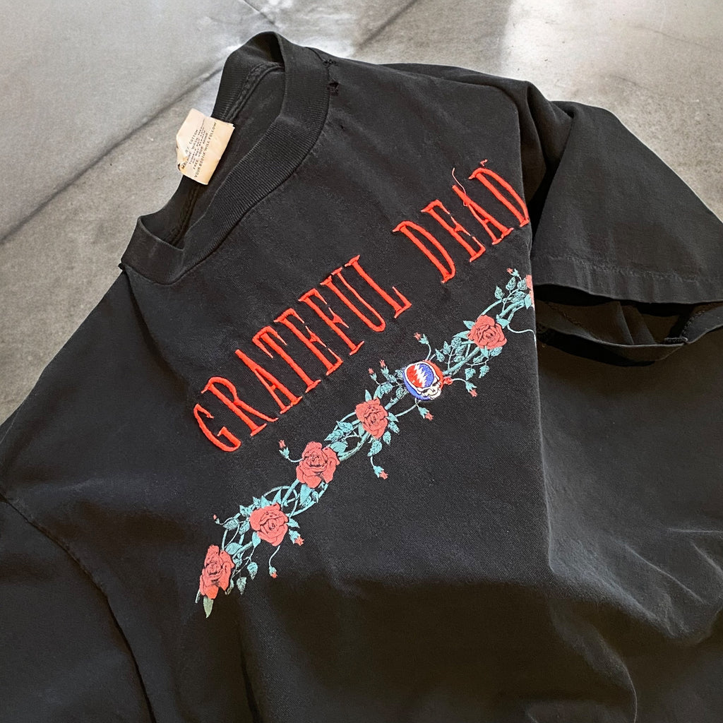 古着Tシャツ】音楽 90s GRATEFUL DEAD 刺繍｜ヴィンテージ（古着