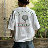 【古着Tシャツ】グッドレギュラー 90s CRABLE SPORTSWEAR Classic GOLF