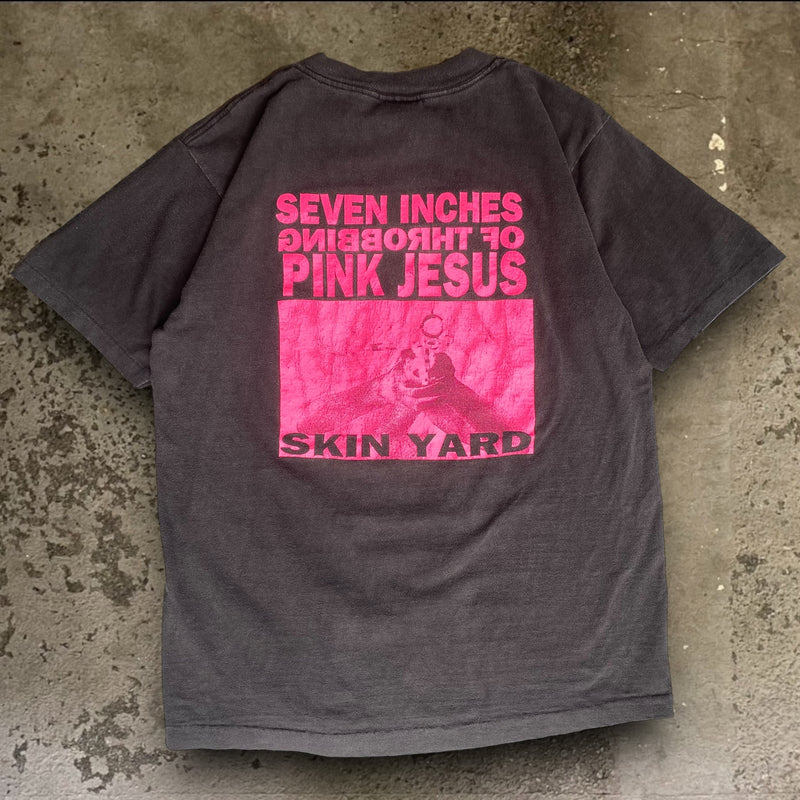 【古着Tシャツ】音楽 90's Skin Yard "PINK JESUS"