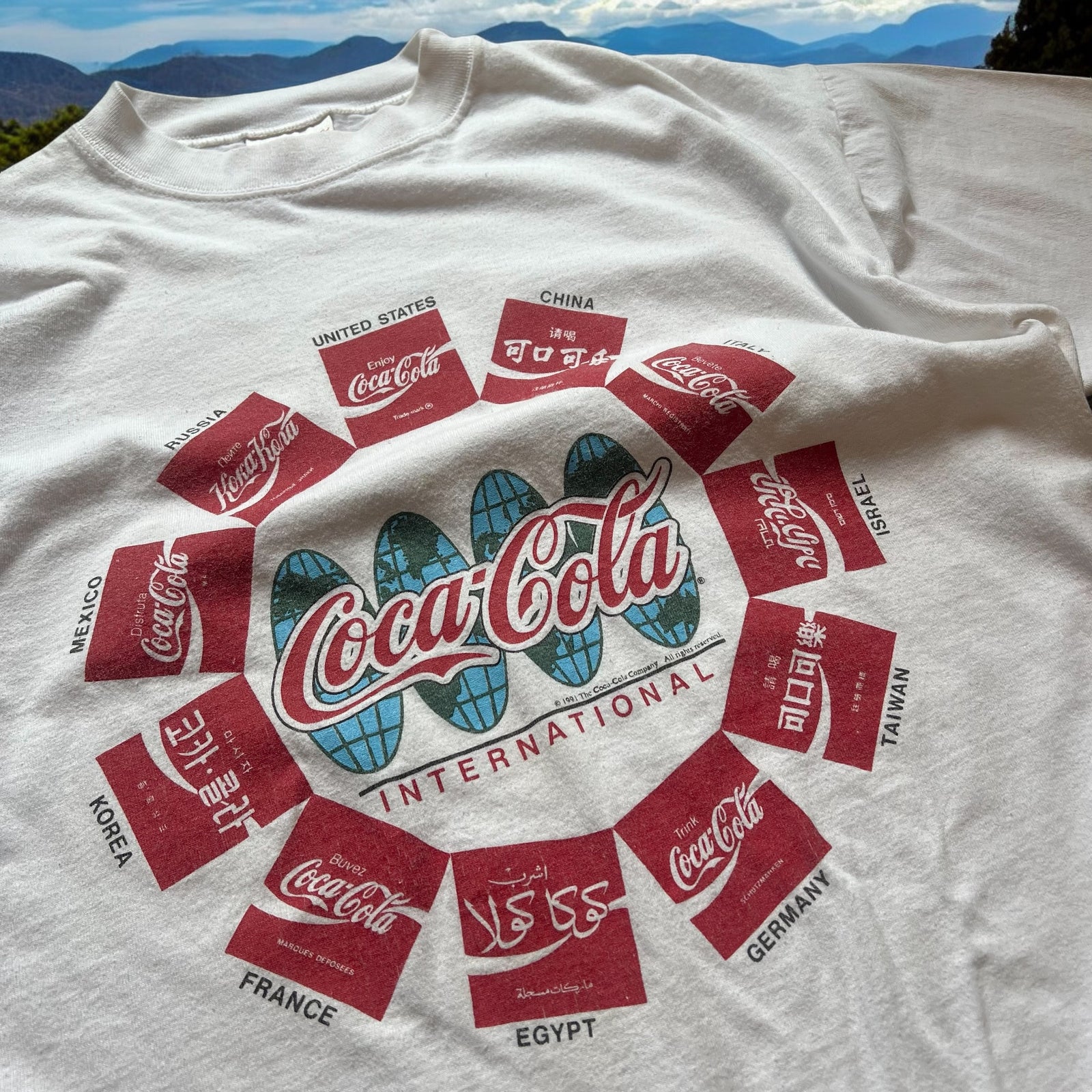 古着Tシャツ】企業 90s COCA COLA INTERNATIONAL｜ヴィンテージ（古着