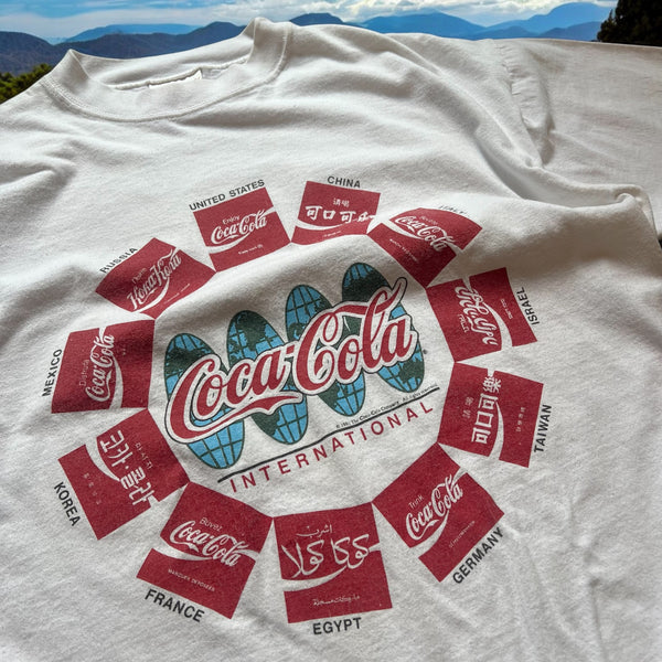 古着Tシャツ】企業 90s COCA COLA INTERNATIONAL｜ヴィンテージ（古着