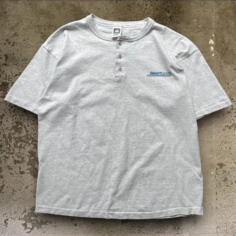 【古着Tシャツ】グッドレギュラー 90's Henry Neck "SMART LEASE"